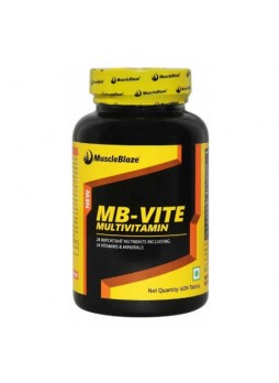 MuscleBlaze MB-VITE Multivitamin, Unflavoured 60 tablet